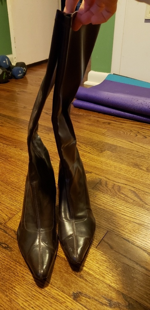 Brown Knee High Boots